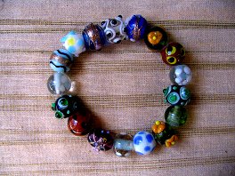 perles en p&acirc;te de verre